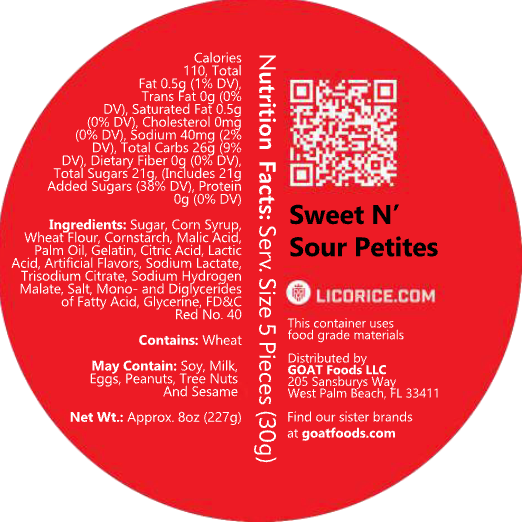 Sweet n' Sour Petites Licorice