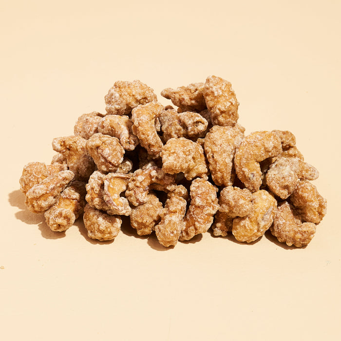 Butter Toffee Cashews Half Size Tube