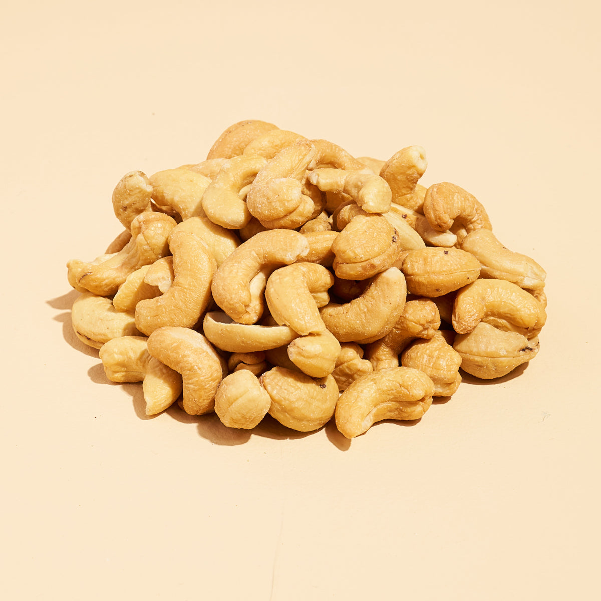 Roasted & Salted Cashews Half Size Tube