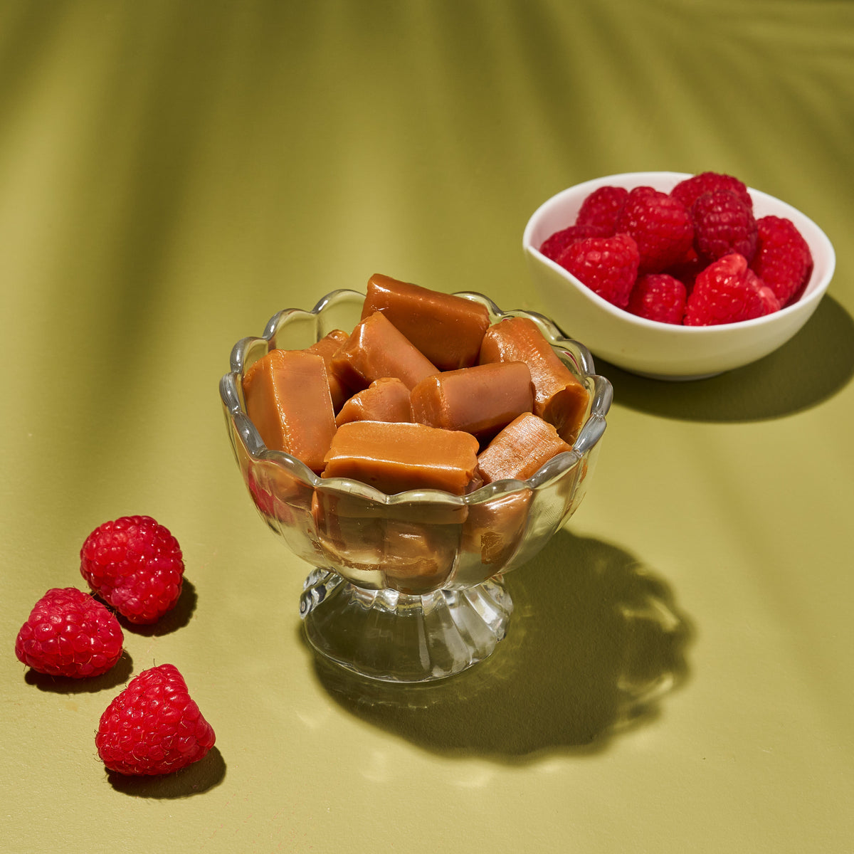 Raspberry Sorbet Caramels Half Size Tube