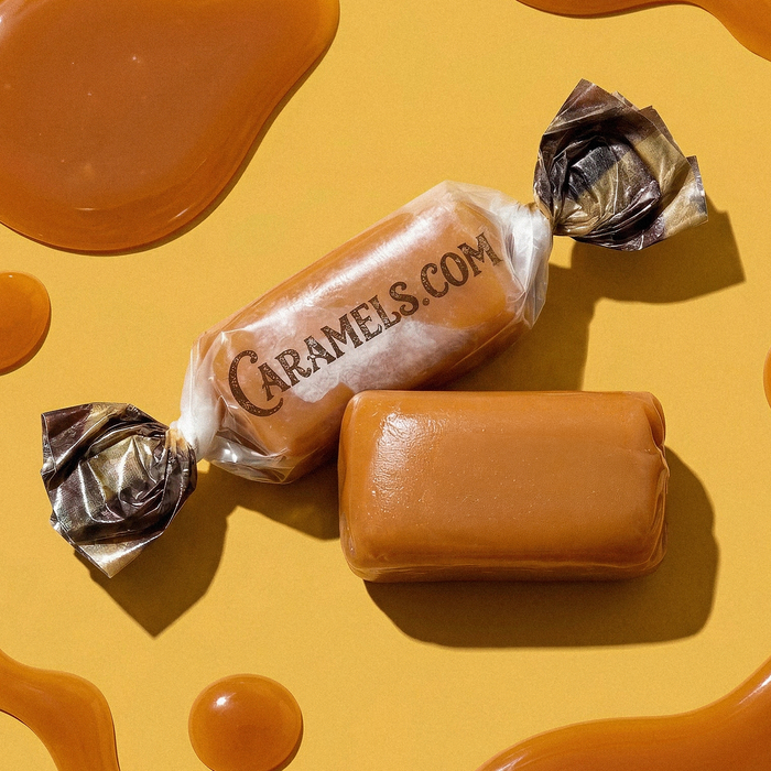 Butterscotch Caramels Half Size Tube