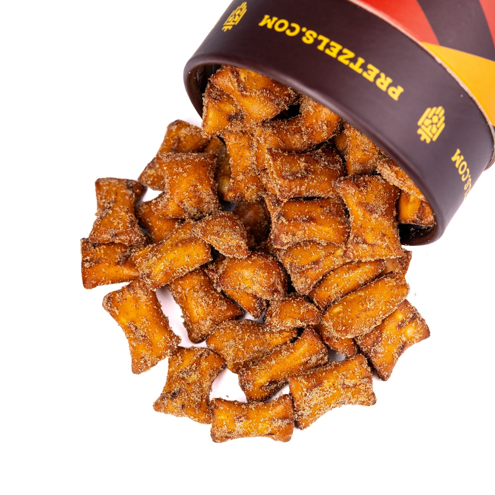 Cinnamon Sugar Peanut Butter Pretzel Bites