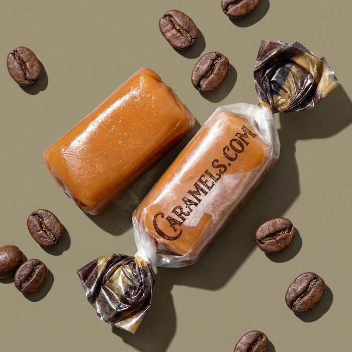 Coffee Caramels Half Size Tube