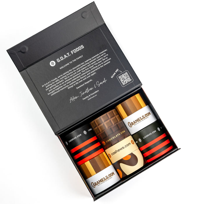 Sweet & Salty Combo - 6 Tube Sampler Box