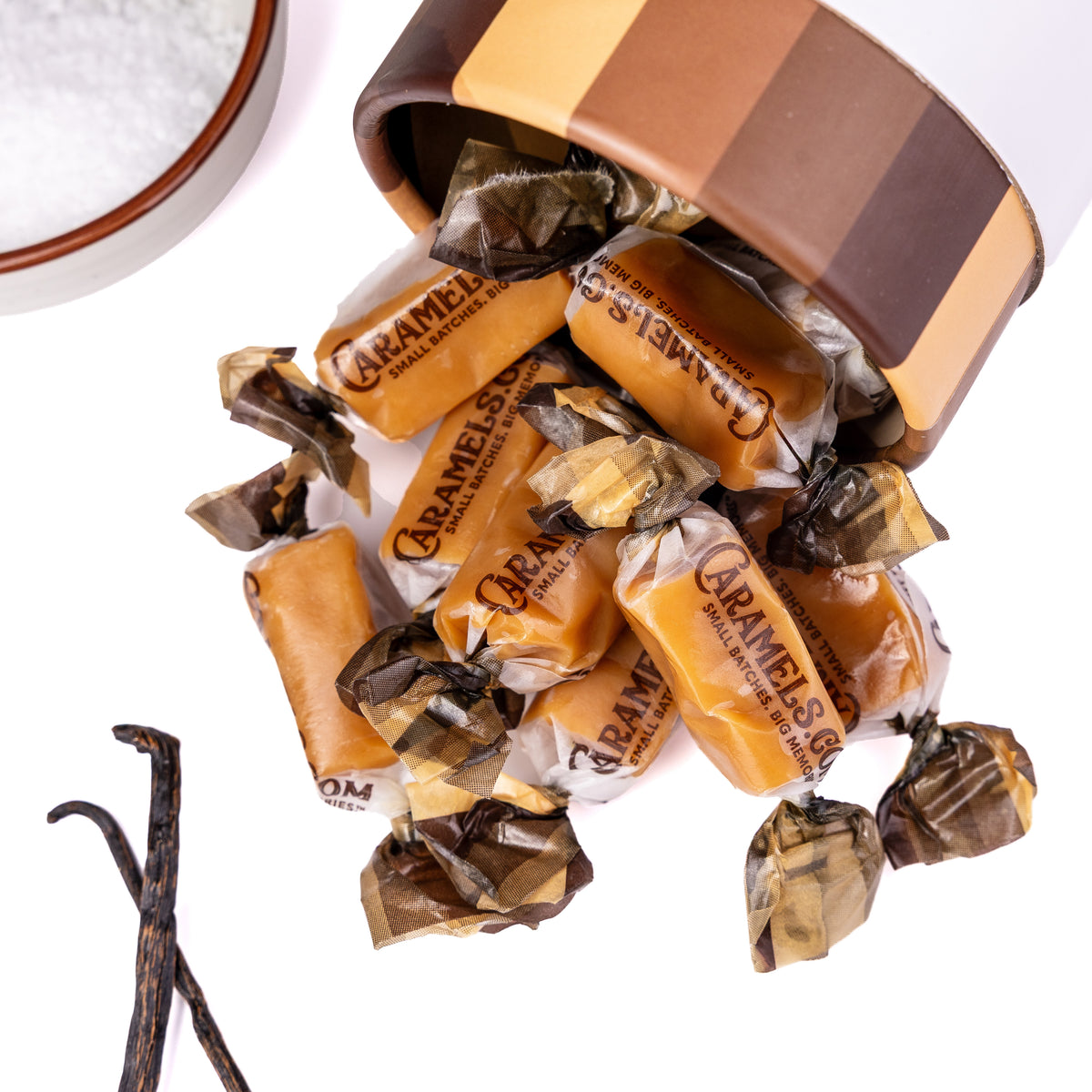 Sea Salt Vanilla Caramels