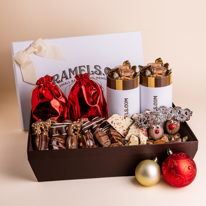 Ultimate Holiday Caramel Lovers & Belgian Chocolate Basket